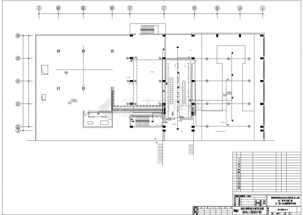 某厂房变电所CAD电气平面-图二