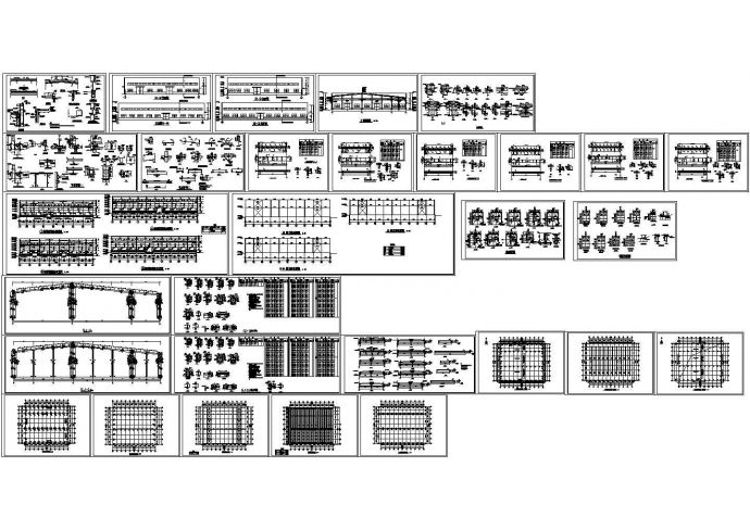 厂房设计_【江苏】某电器厂钢结构厂房建筑CAD平面图纸_图1