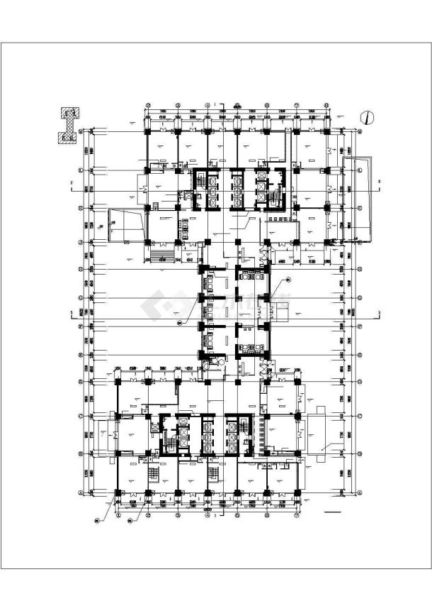 [大连]超高层办公楼幕墙工程预算书(含图纸幕墙设计计算书)-图一