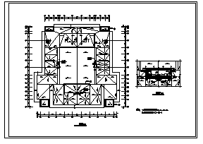 二层带地下一层欧式农业大学礼堂建筑设计cad图(带夹层设计，共二十七张)-图一