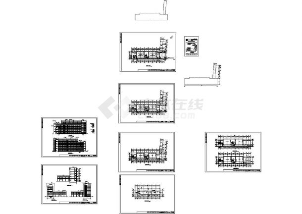 [海宁]某高中初中部实验楼建筑设计施工图-图二