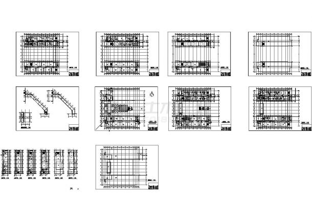 池州某六层教学实验楼建筑设计施工图-图一