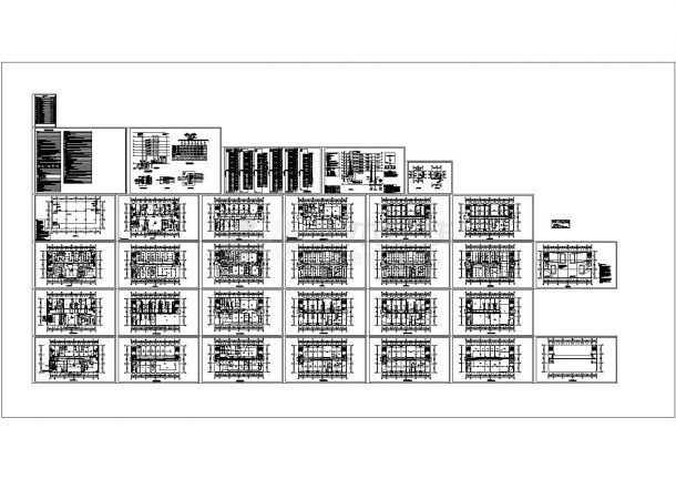 某门诊楼电气图全套cad-图二