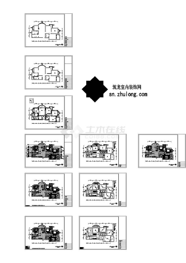 超现代风格四室二厅装修图含实景-图一