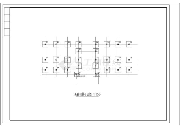 [安徽]办公楼建安工程量清单计价实例(含图纸)-图一