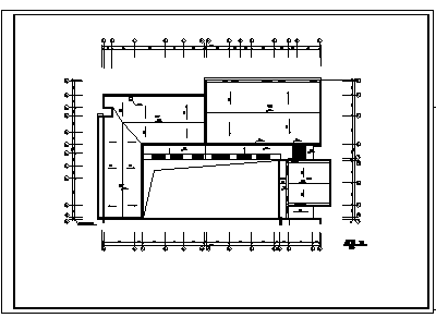 四层小学教学楼建筑设计cad图(含总平面图，共十五张)-图一