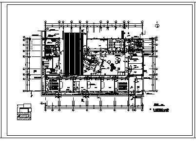 四层小学教学楼建筑设计cad图(含总平面图，共十五张)-图二