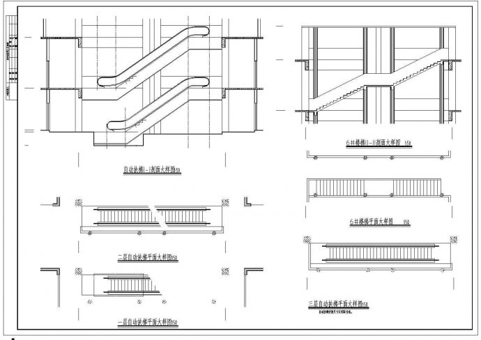 某城市大型综合商场建筑方案完整设计施工CAD图纸_图1