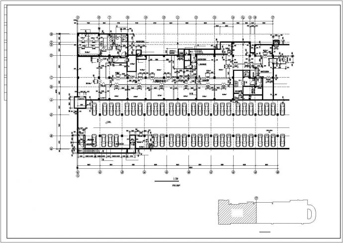 某城市高档商业楼建筑方案全套设计施工CAD图纸_图1