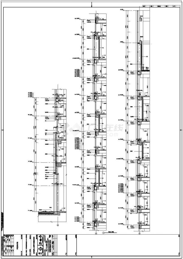 苏州46F超高层办公综合体建筑施工图纸-图二