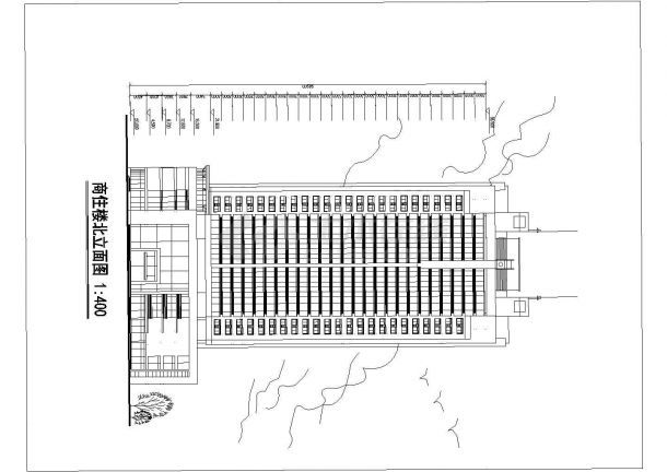 重庆市某科创园33层框架结构商业大厦建筑设计CAD图纸-图二