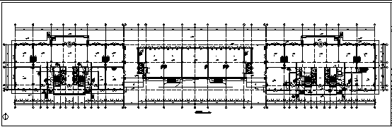某市二十三层带地下二层综合楼暖通施工cad图(含防排烟，通风系统设计)-图二