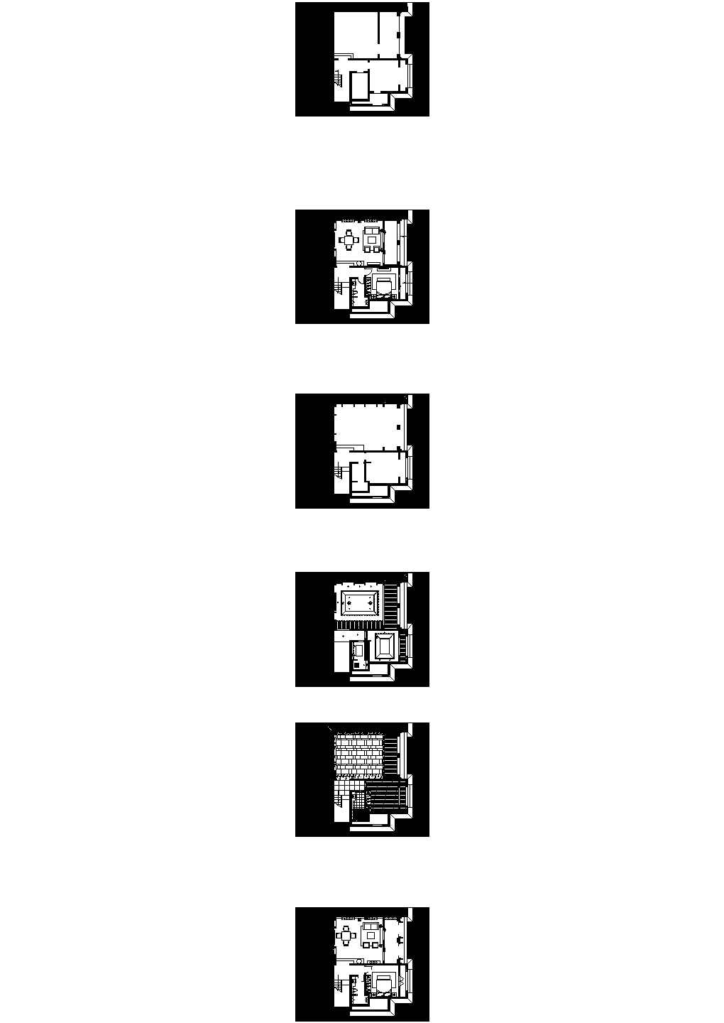 绵阳新中式风格双层别墅室内装修图
