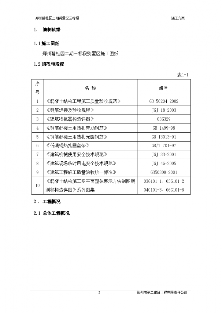 郑州碧桂园钢筋工程组织设计施工方案-图二