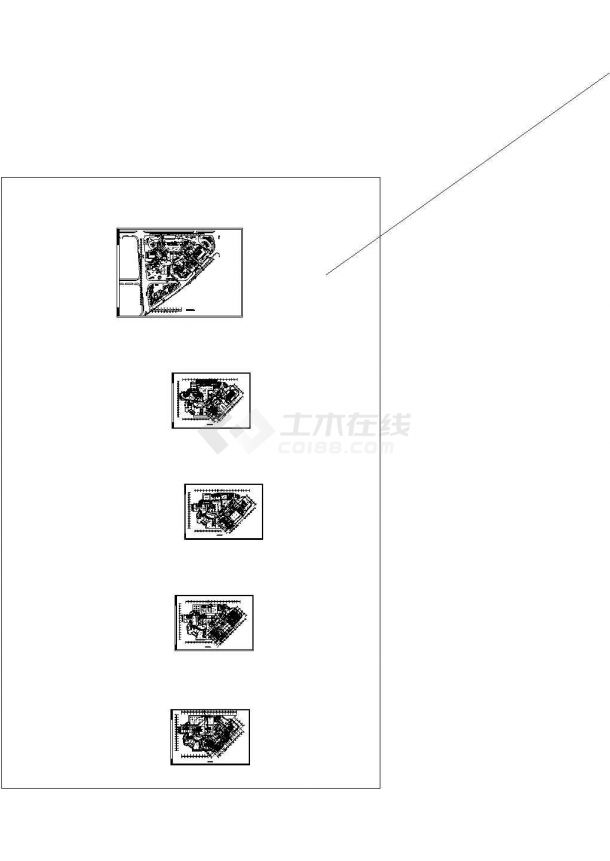 广州多层商业裙楼暖通空调系统设计施工图-图二