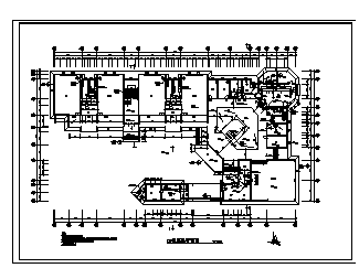 三层现代新中式风格幼儿园建筑施工cad图，共八张-图二
