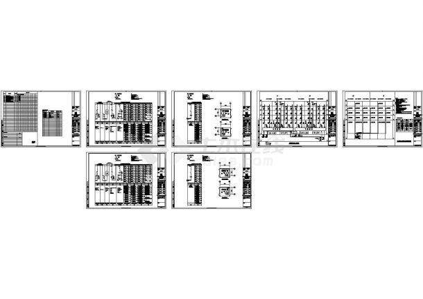 厦门大学翔安校区1,2#教学楼电气全套非常标准设计cad图纸-图二