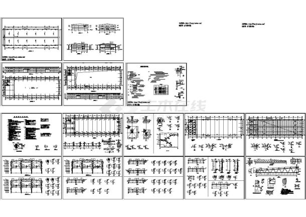 厂房设计_2层1776.2平米丁类标准厂房建施结施-图一