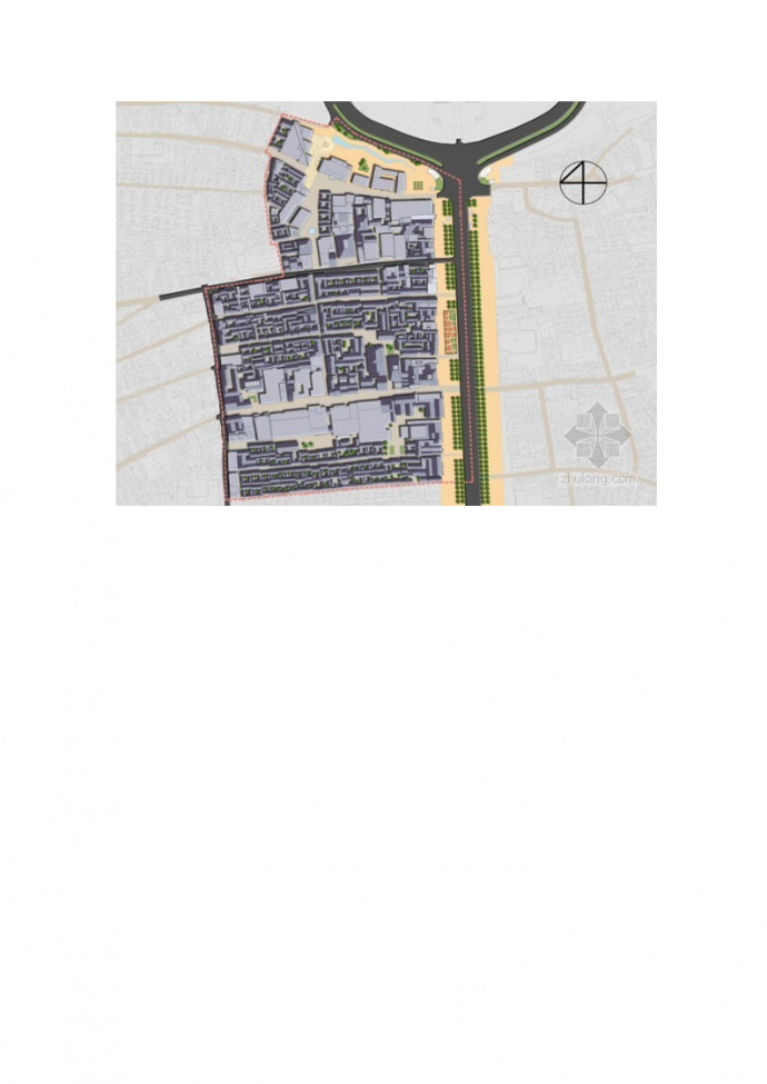 [北京]大栅栏城市设计（某名校城市设计作品集）_图1