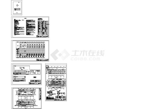 工程高压配电室电气设计cad图纸，含设计说明-图一