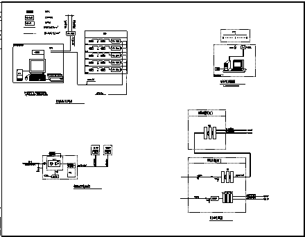 某住宅楼地下室电气施工cad图(含弱电，消防设计)_图1