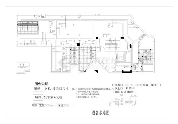  Layout plan of equipment in kitchen workshop of junior high school students' canteen - Figure 2