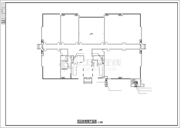 某多层综合楼全套暖通设计施工图-图二