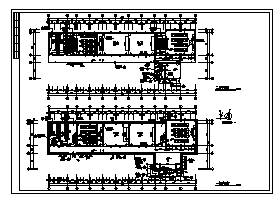 某四层小学教学楼建筑设计cad图，共七张_图1