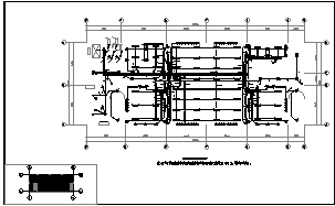 某县五层带地下室疾病预防控制中心电气施工cad图(含照明，弱电设计)_图1
