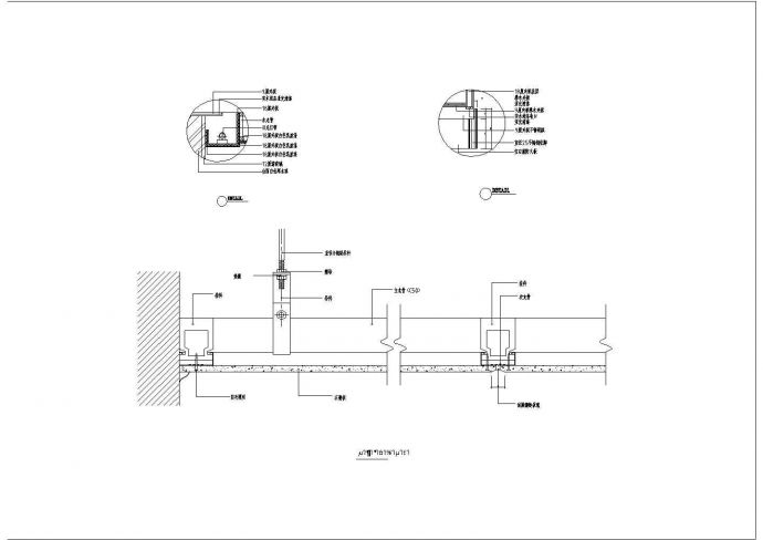 某地区现代中餐厅建筑方案完整设计施工CAD图纸_图1