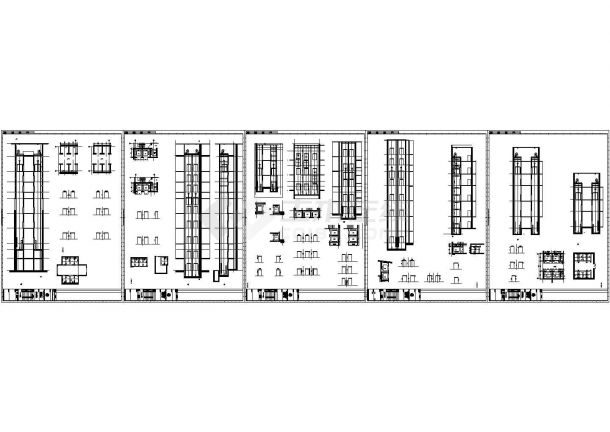 ....漕河泾新建办公楼CAD完整全套大样图详细图纸建筑-图二