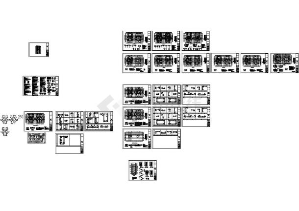 18层剪力墙结构住宅楼结构施工图 CAD-图二