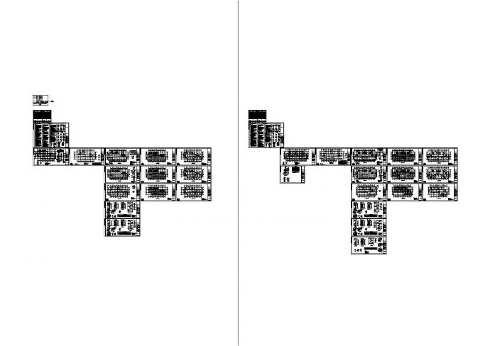 十栋地上三层框架结构沿街商铺结构施工图_图1