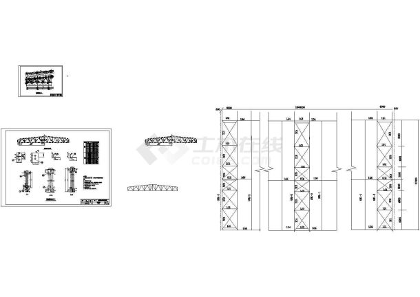 [学士]某钢结构课程设计(含计算书、图纸)2张-图一