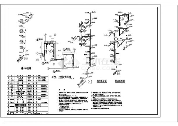 5套多层住宅施工图纸，含设计说明-图二