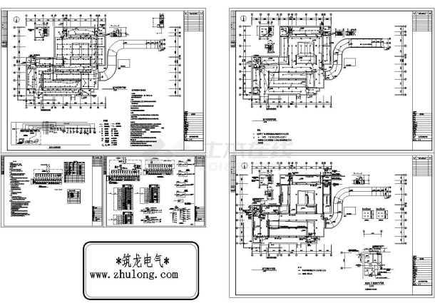 3367㎡公寓地下车库电气设计施工图纸-图二