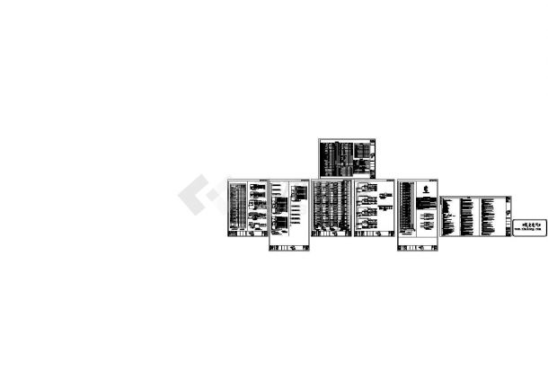 [乐山]33层居住建筑配电系统设计施工图纸-图一