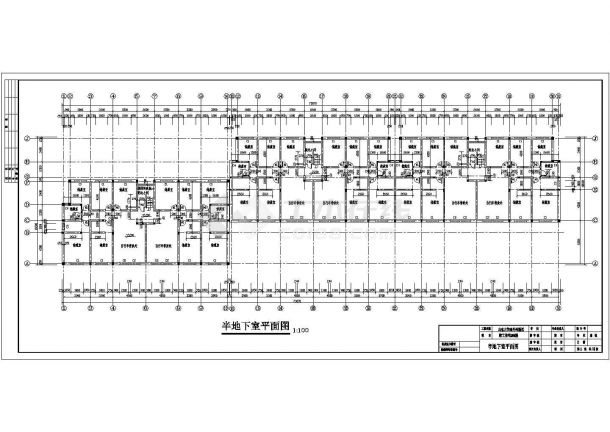 江苏省包场高级中学教工住宅全套建筑施工CAD图纸-图一