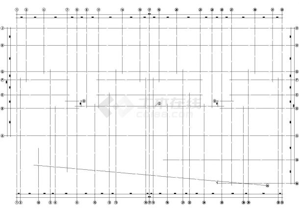 深圳某21层框架剪力墙结构施工设计图-图一