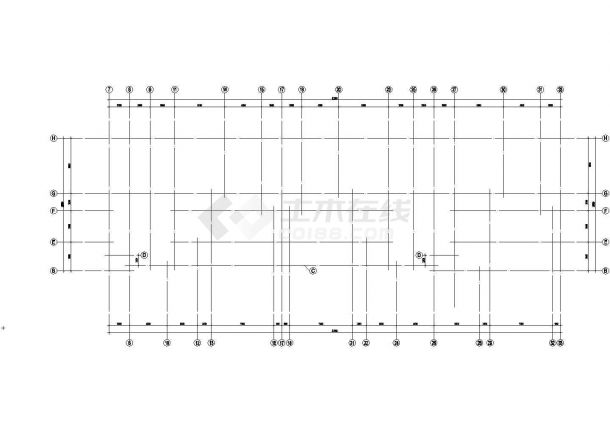 深圳某21层框架剪力墙结构施工设计图-图二