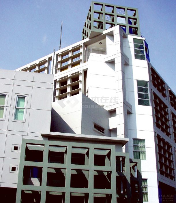 新加坡预制技术研究中心建筑全套设计cad图纸-图二