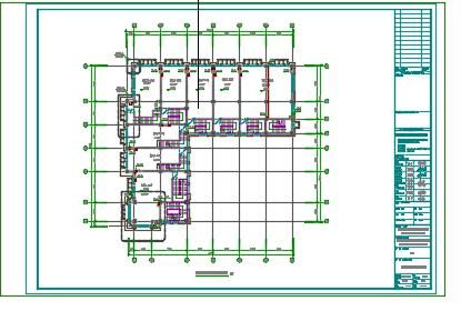 乌兰浩特市吉庆片区棚户区改造（吉庆小区住宅组团）给排水工程全套CAD图-图一