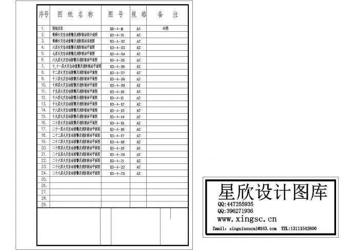 某广场扩建工程火灾自动报警设计全套施工图_图1