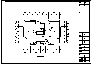 某市地下五层小区住宅楼给排水施工cad图（含生活给水系统、排水系统设计)-图二