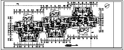某十二层带地下二层安置房给排水施工cad图(含给水排水、消防系统设计)-图二