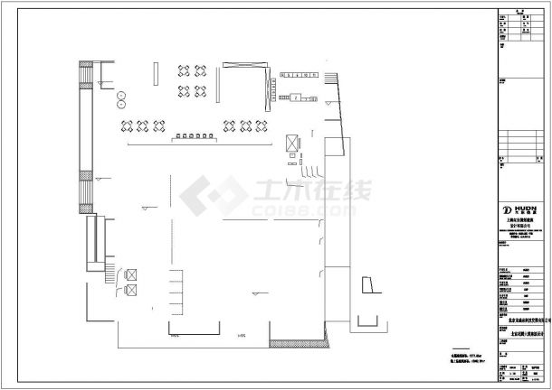 某11层框架结构办公楼建筑设计方案CAD图纸-图二
