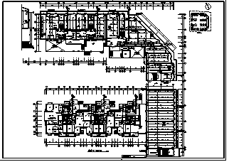 某市十一层小区住宅全套给排水施工cad图(含消防灭火系统，自动喷水灭火系统设计)_图1