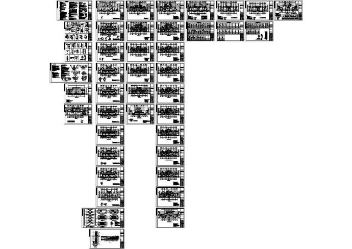 26层剪力墙结构住宅楼结构施工图（CFG桩复合地基），41张图纸。_图1