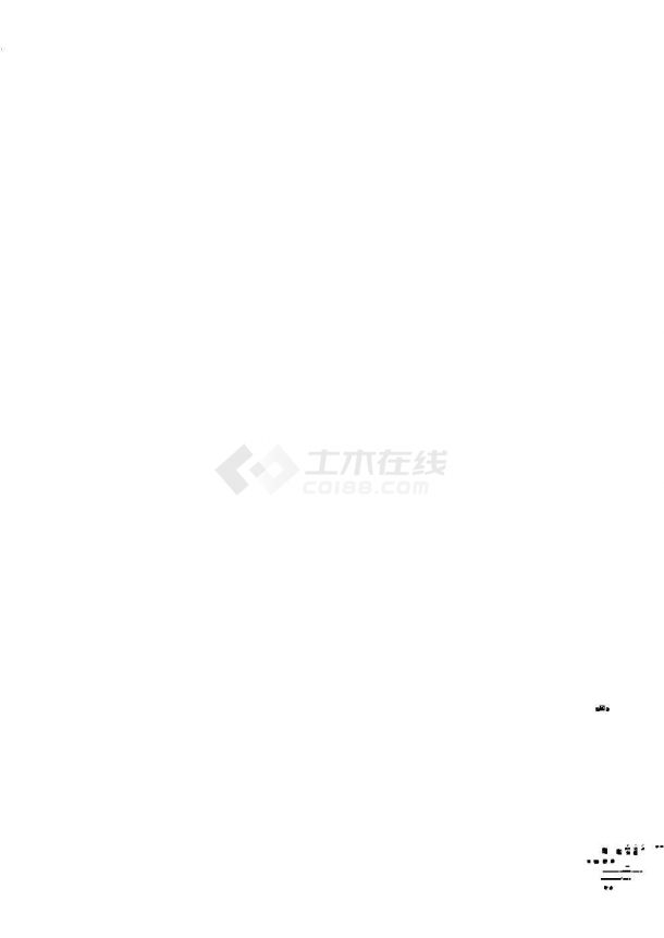 上海海派风情基调现代风格高层住宅别墅装修施工图-图一