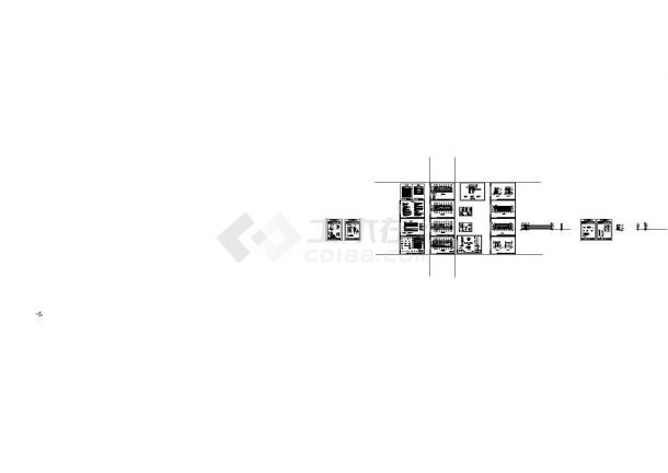 某三层宿舍楼详细建筑施工图-图二
